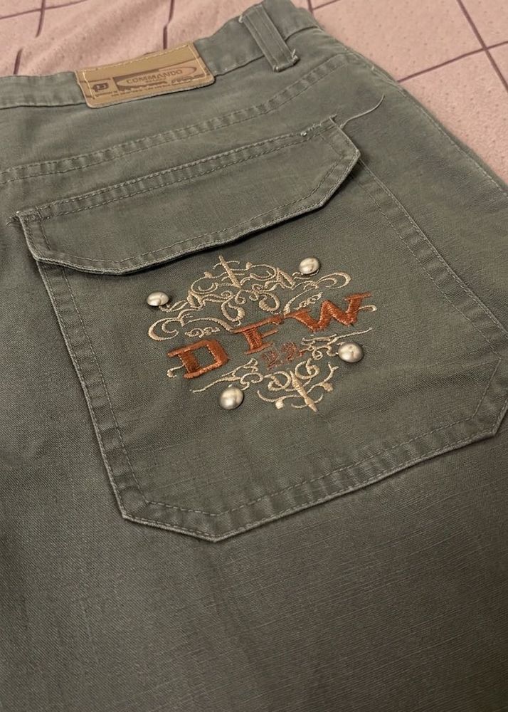 Men's Denim Embroidered Geans