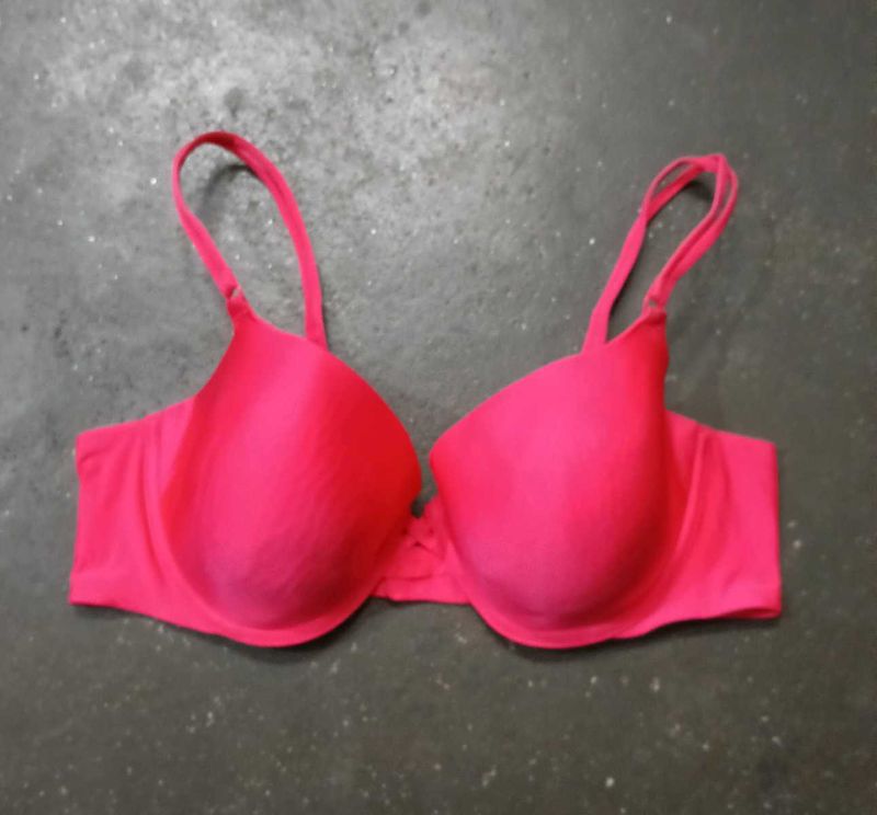 Bright Pink Push-Up Bra