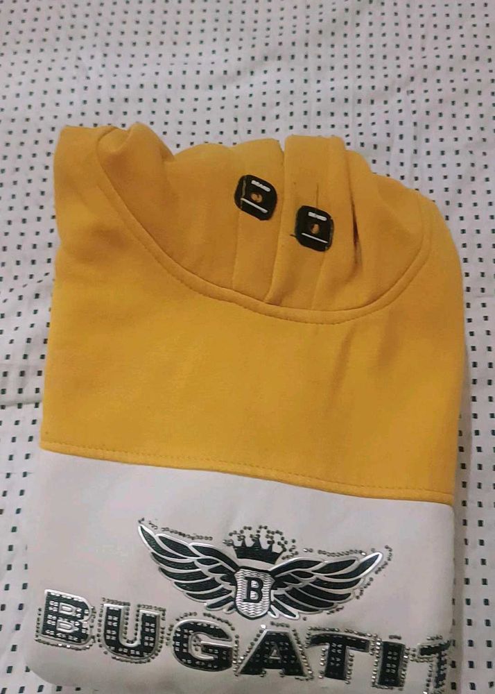 Bugatti Yellow Hoodie