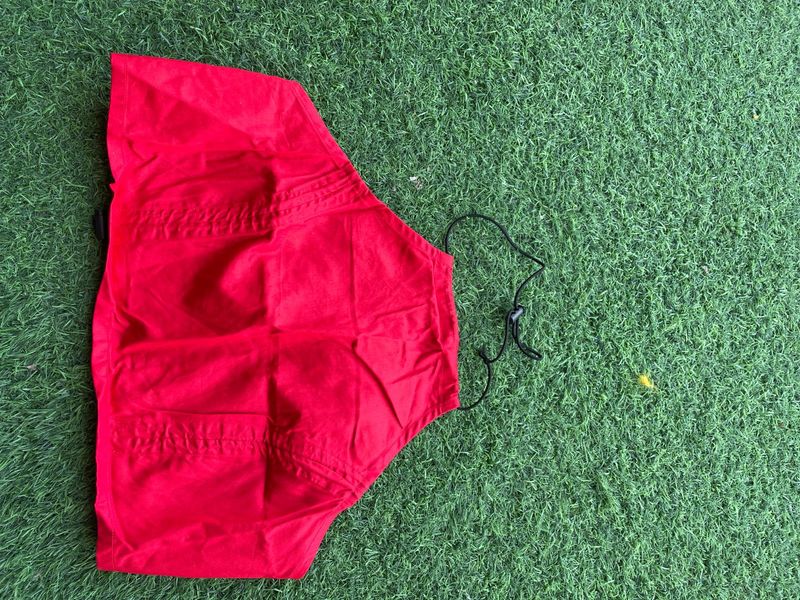 Red Casual Top