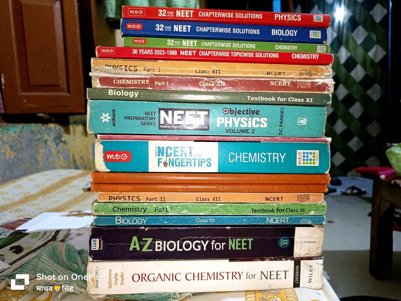 NEET Entrance Exam Study Material Books