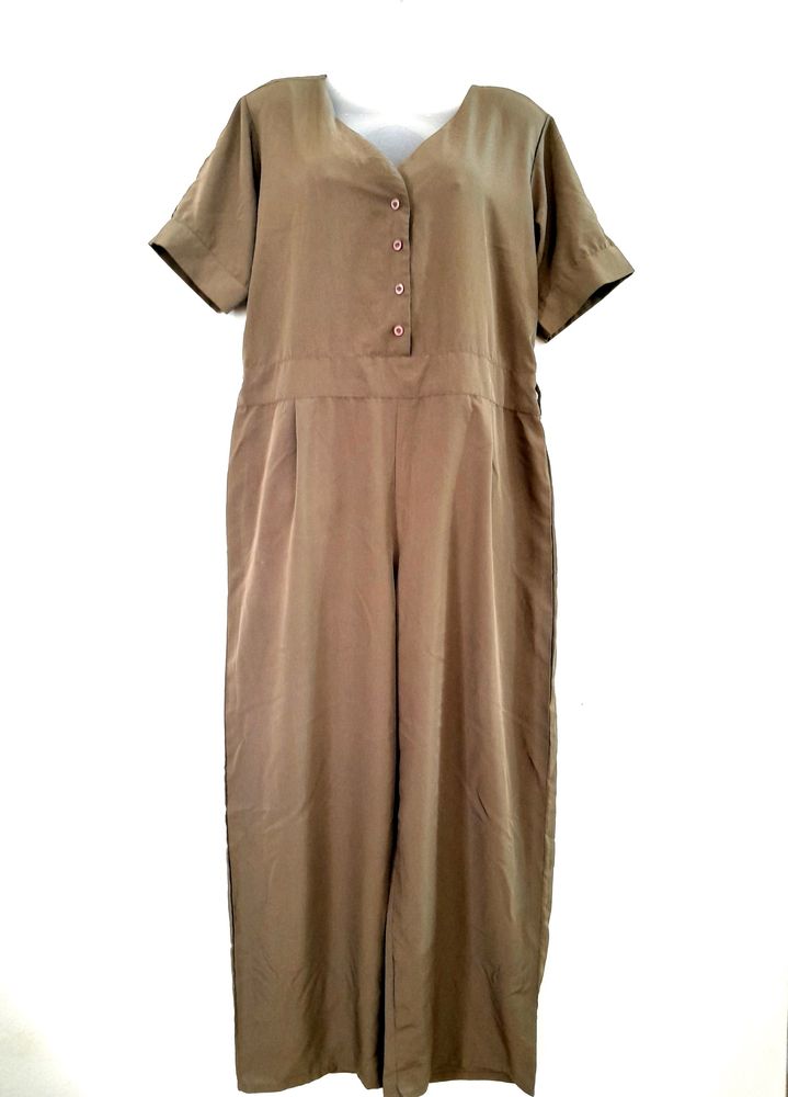 Khaki Casual Jumpsuit (Women's)