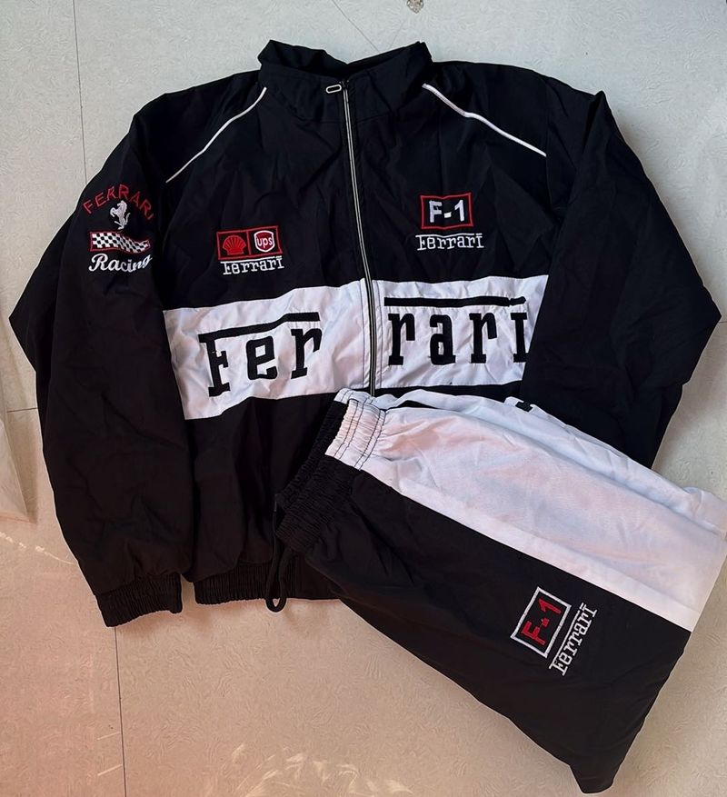 Ferrari Racing Jacket &amp; Pants Set