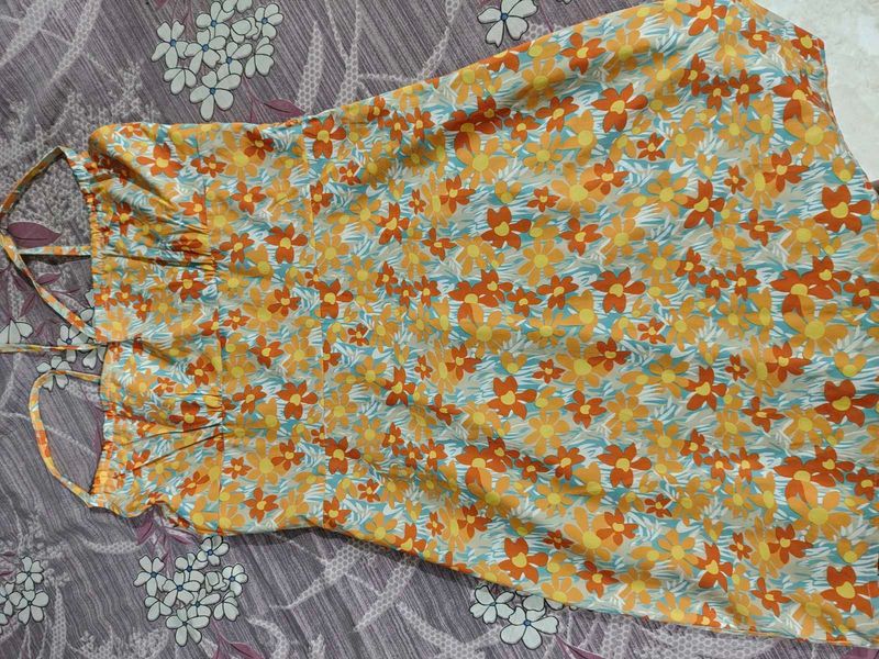 Floral Print Summer Dress