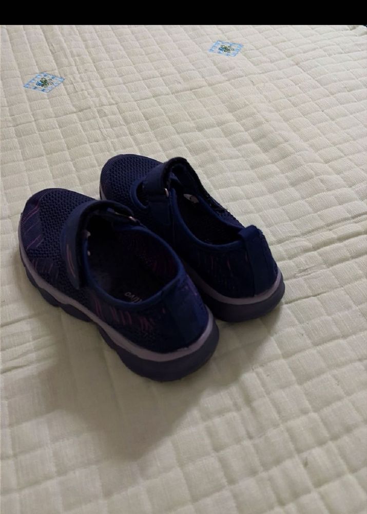 Comfortable Blue Mesh Slip-on Shoes