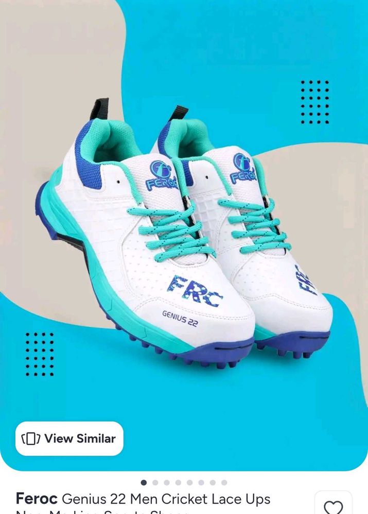 Feroc Men Cricket Shoe (15 days used)
