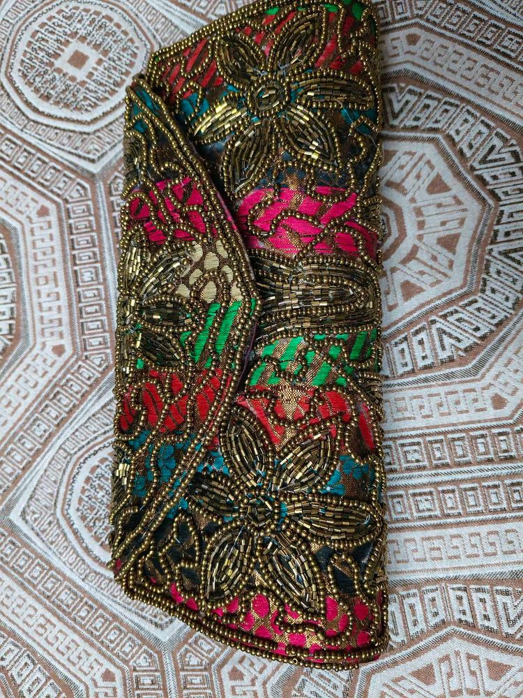 New without tag Beaded party Clutch
