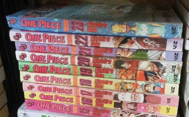 One Piece Manga Setof 9 Comics