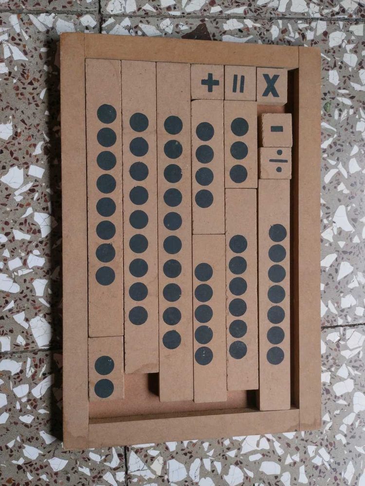 Wooden Math Blocks