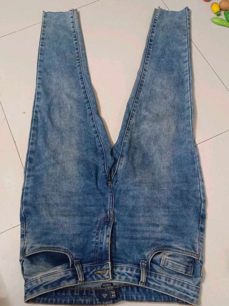 DNMX Light Wash Skinny Jeans