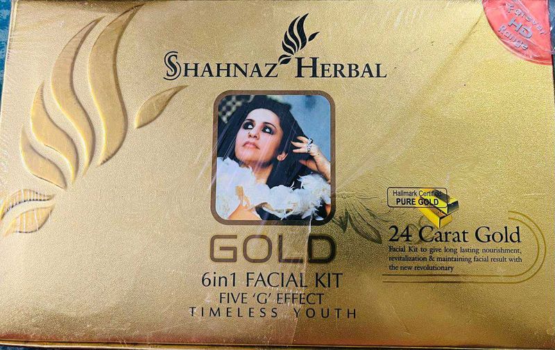 Shahnaz Harbal Gold Facial Kit