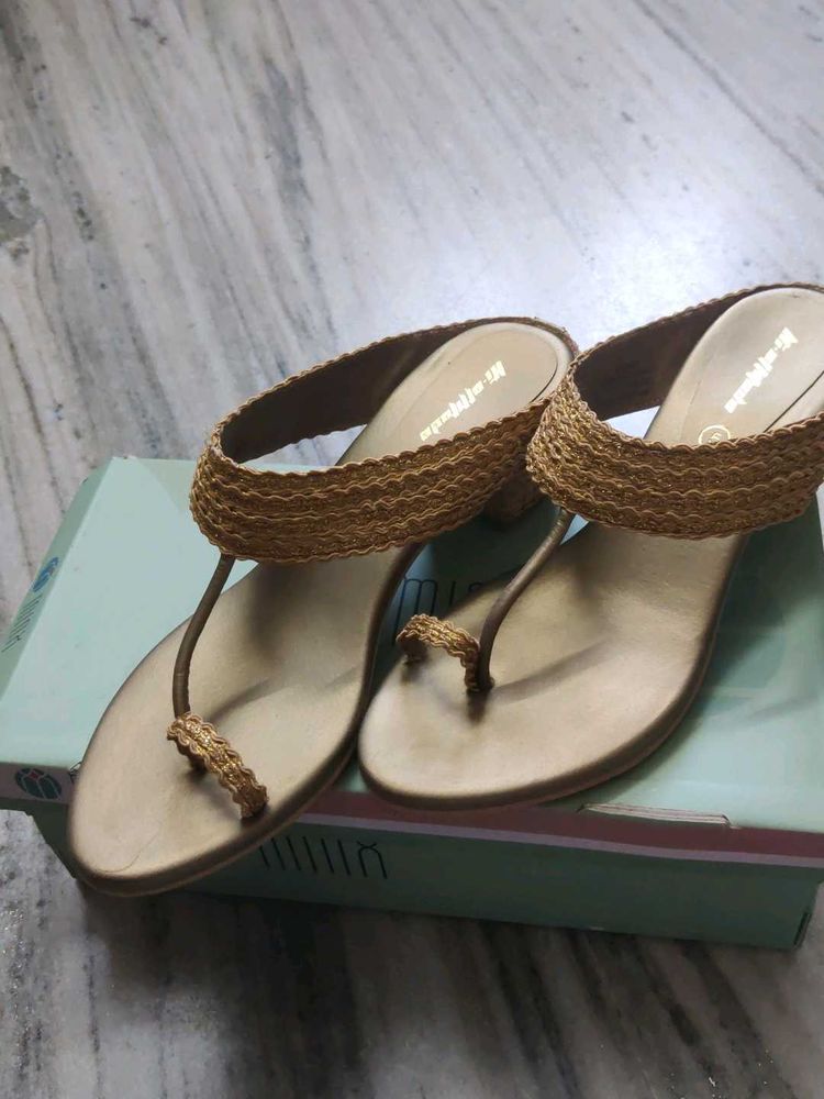 Elegant Gold Flats
