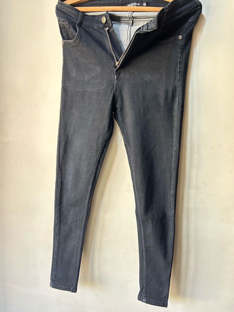 Dolce Crudo Black Skin Fit Jeans