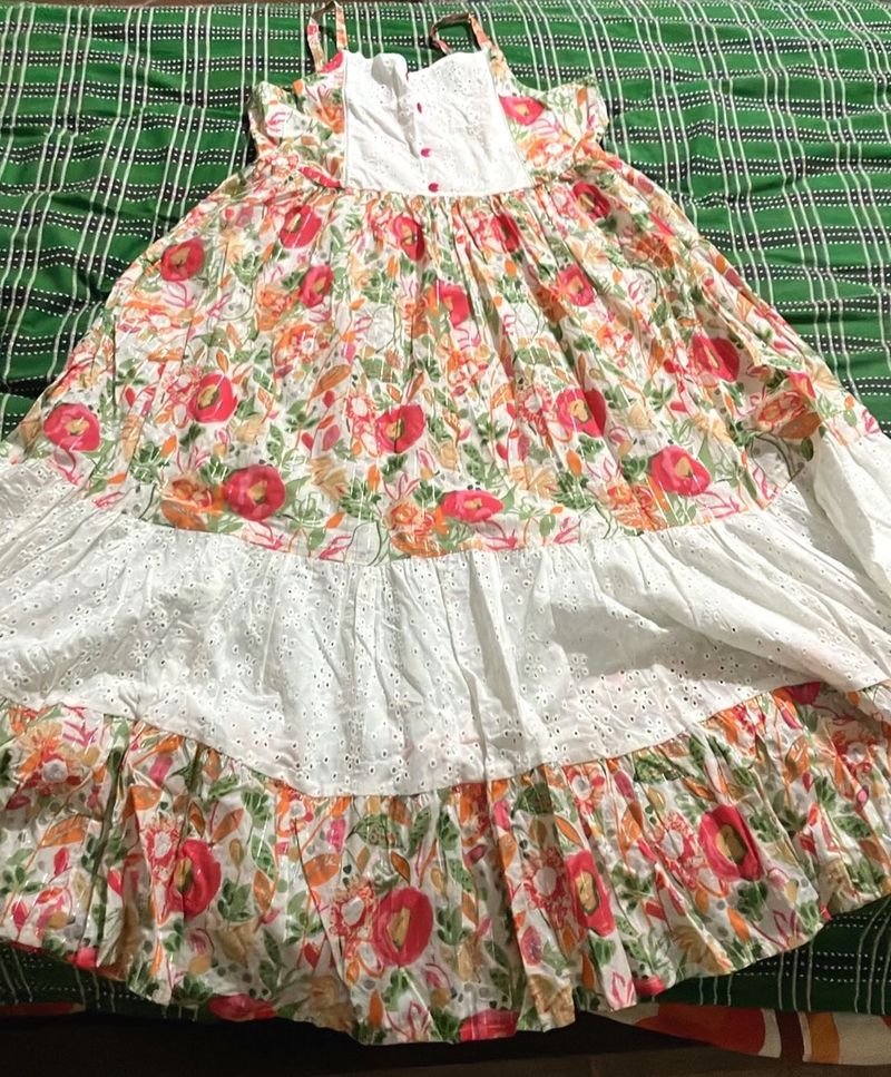 Bohemian Floral Print Dress
