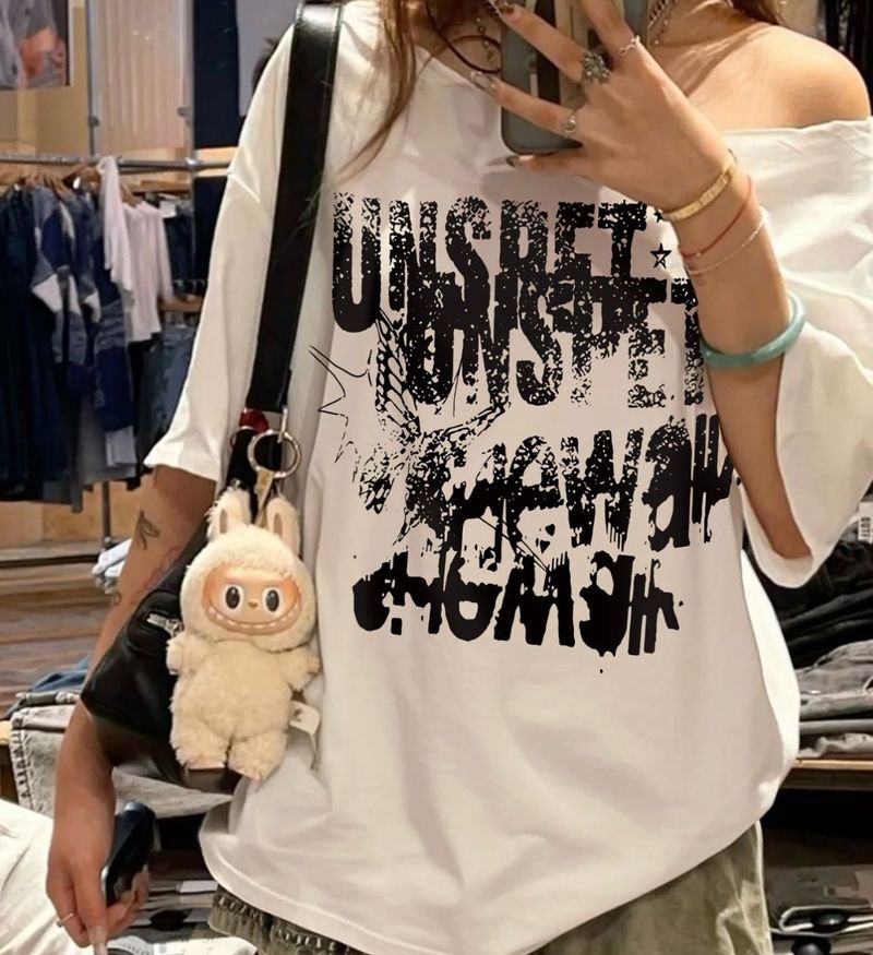 Oversized Graphic Print T-Shirt