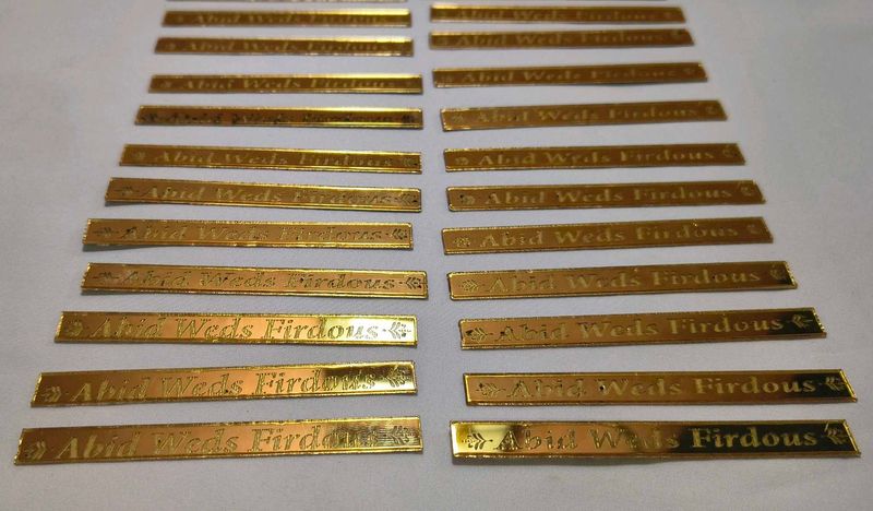 Personalized Wedding Favor Tags 6pieces