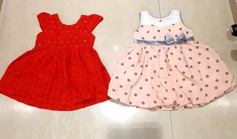 Combo 2 Frock Like New Condition