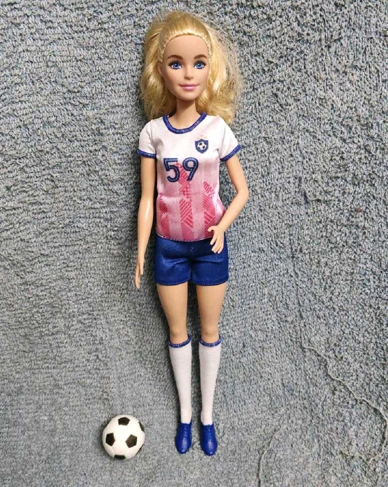 Barbie Doll Soccer Player