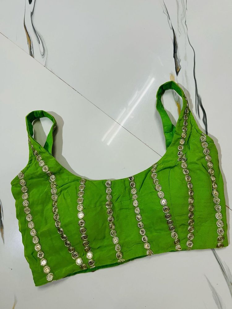 designer padded blouse