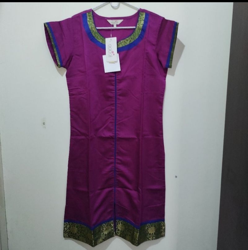 Aaboli purple pink ethnic kurta