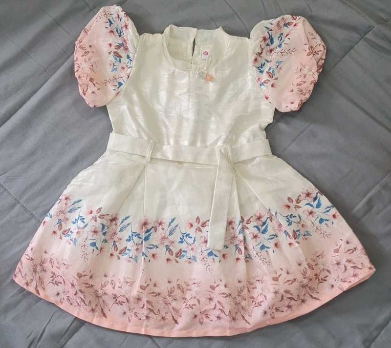 Floral Girls Party Dress