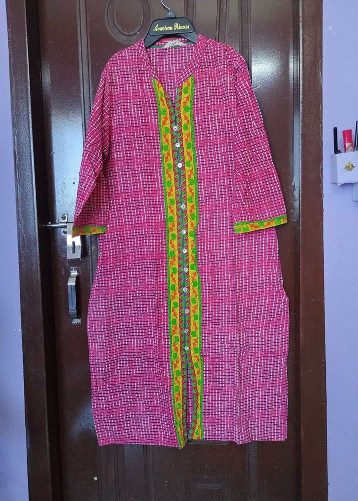 Beautiful Pink Kurta