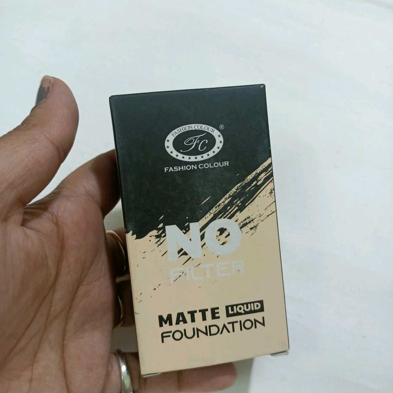 Fashion Colour Matte Liquid Foundation