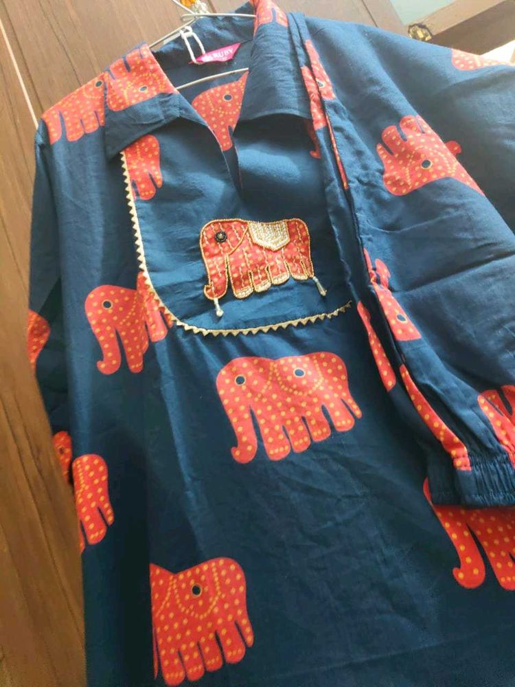 Beautiful Cotton Cord Set