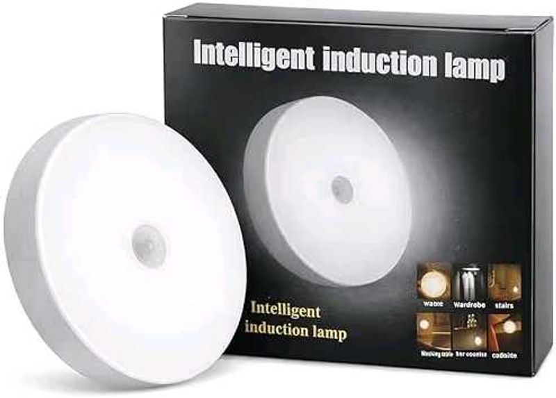 Pack of 2 Intelligent Induction Lamp, Motion Senso