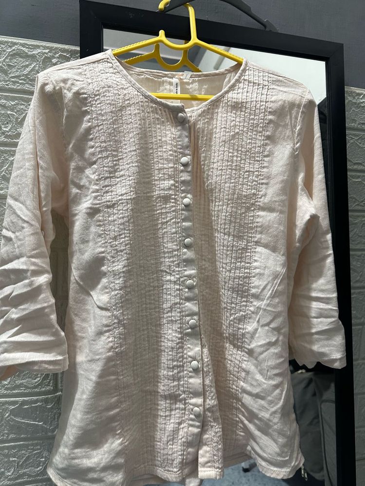 Elegant Pastel Kurta Top