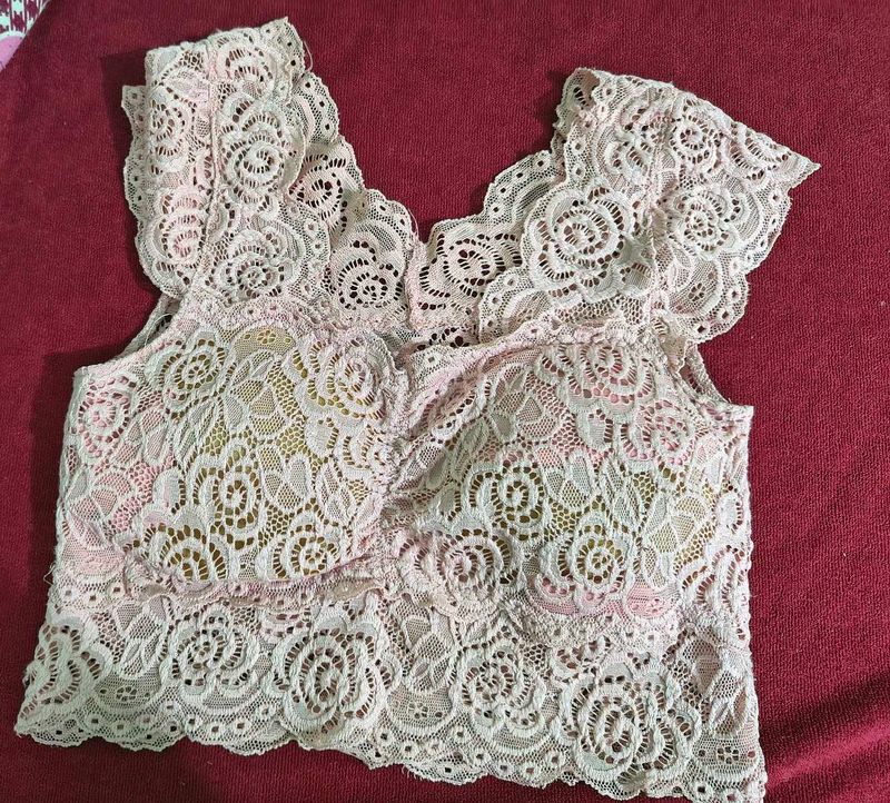 Elegant Lace Crop Top ✨