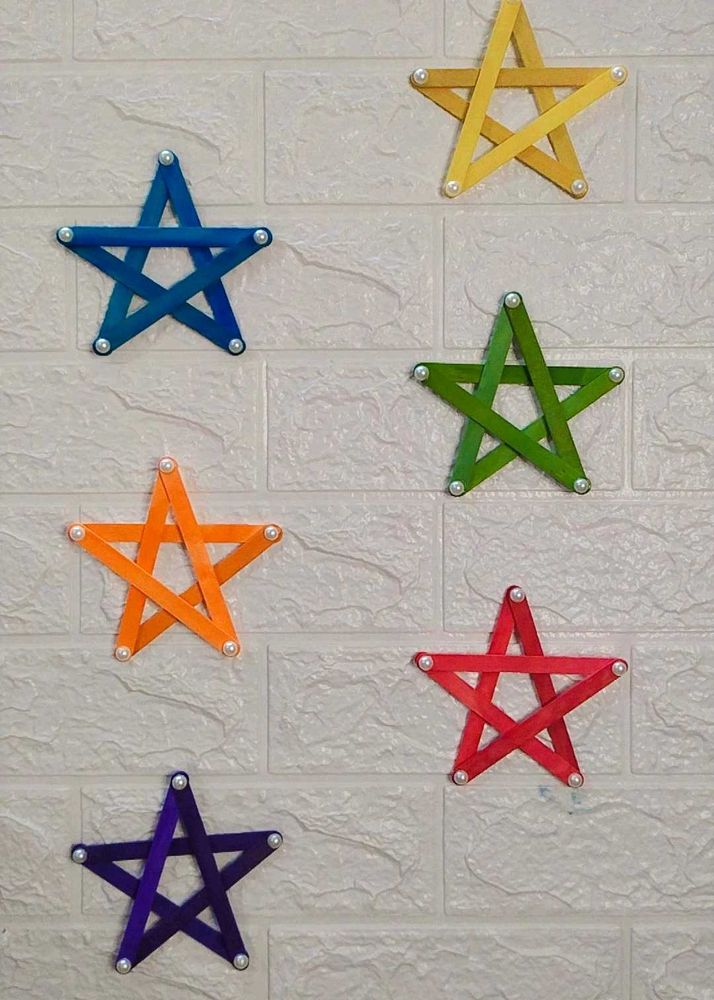 Starry Wall Decor ✨ (Pack of 6)