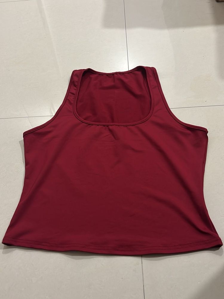 Red Racerback Tank Top