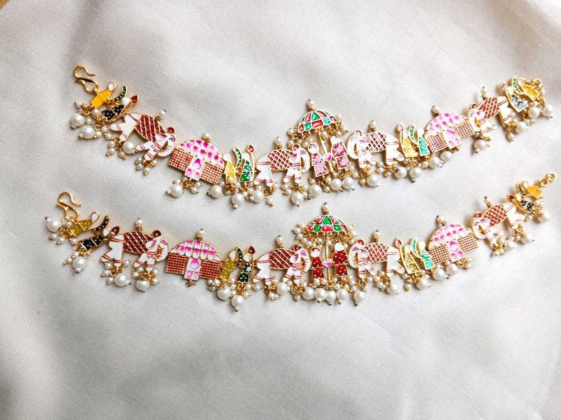 Exquisite Elephant &amp; Umbrella Anklets
