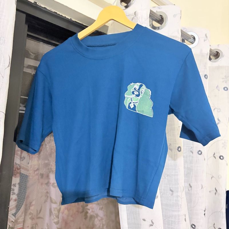 Blue Graphic T-Shirt
