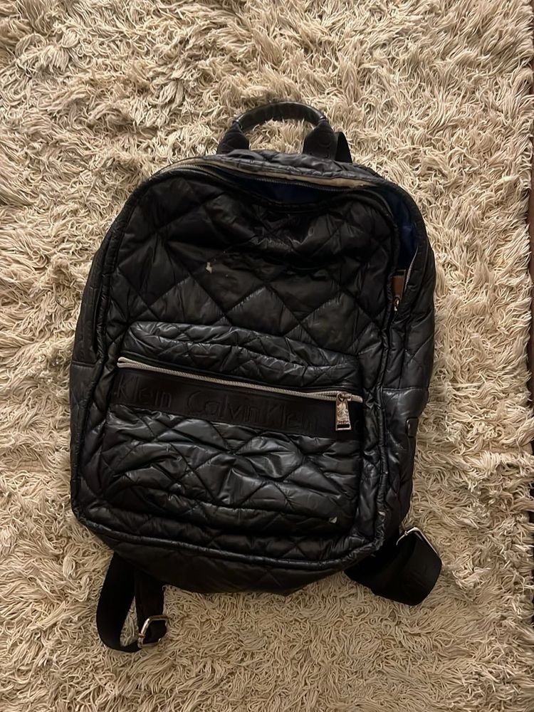 Calvin Klein Black Backpack