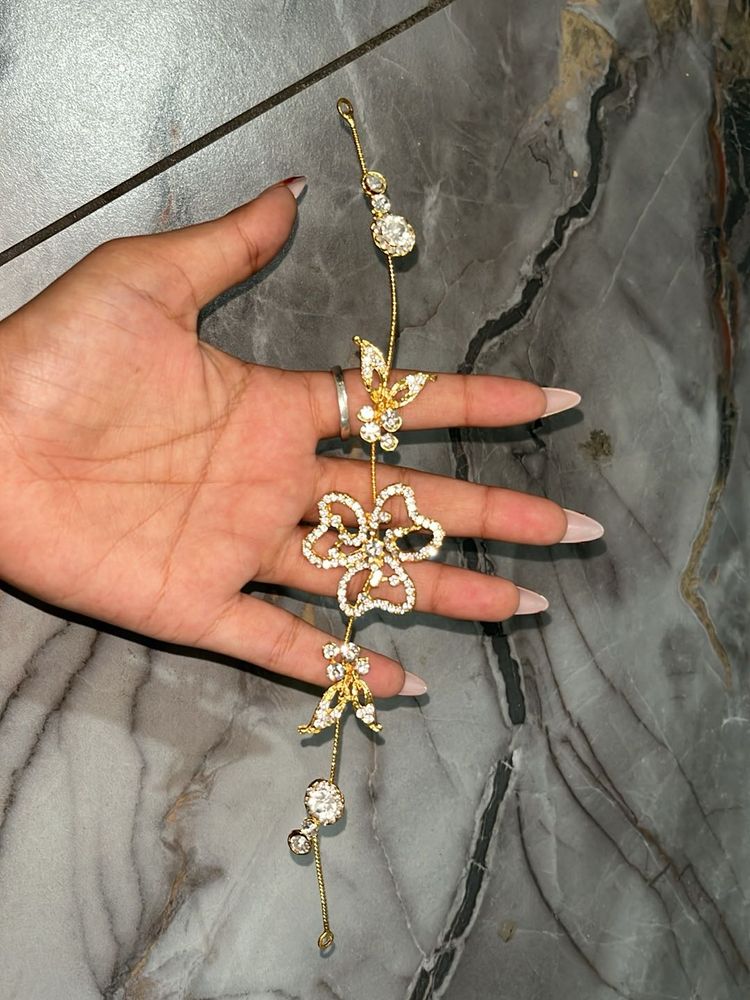 Sparkling Butterfly &amp; Flower Hair Accessory