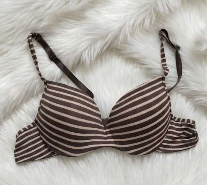 Striped Padded Bra