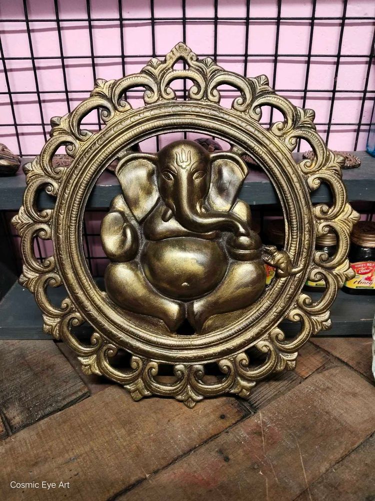 Metal Ganesha Wall Decor