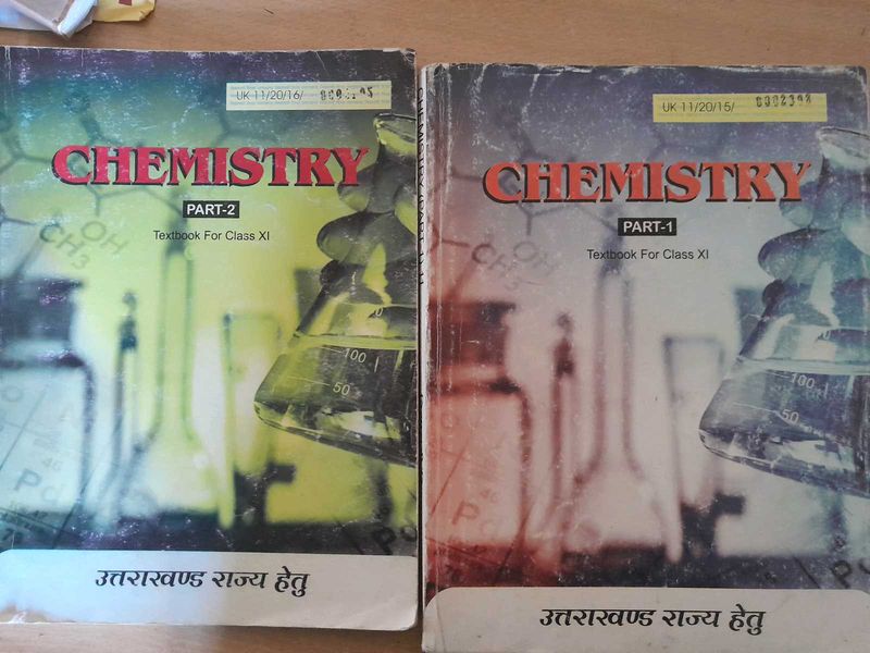 NCERT CLASS 11th Chemistry 1 &amp; 2 Textbook