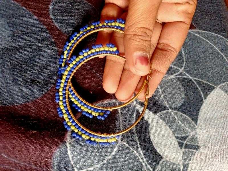 Handmade Beads Bali Earings