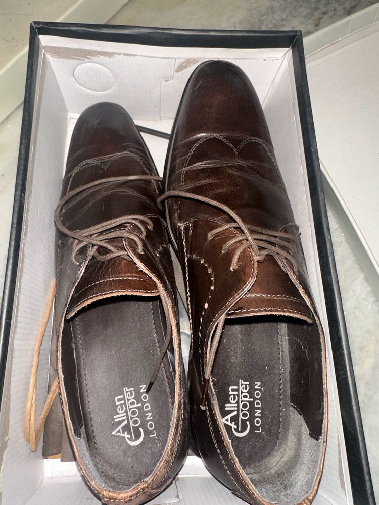 Allen Copper Shoes Used Only In Parties By Brother