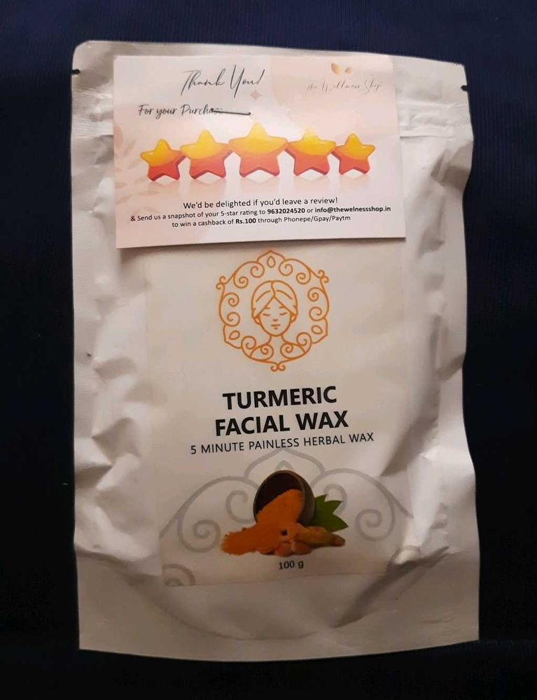 Turmeric Facial Wax