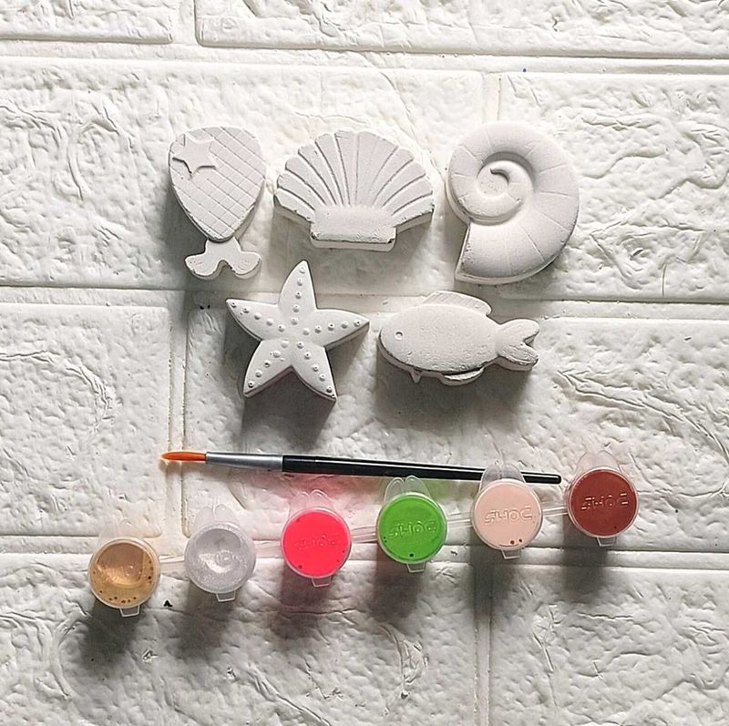 DIY Sea Creature kids Painting Kit