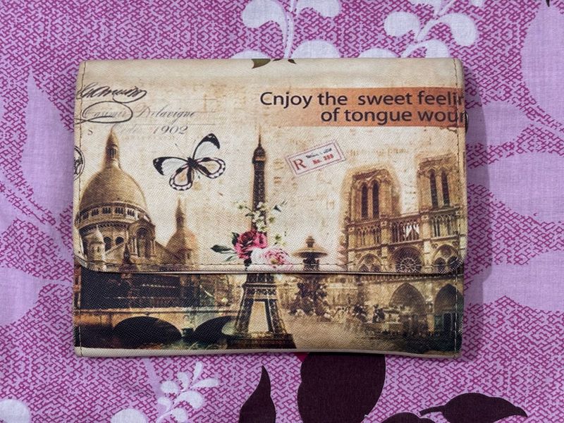 Parisian Scene Wallet
