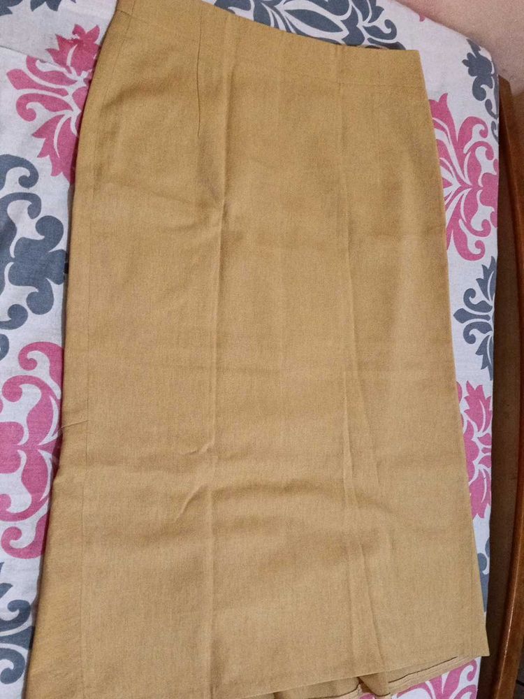 Elegant Beige Skirt