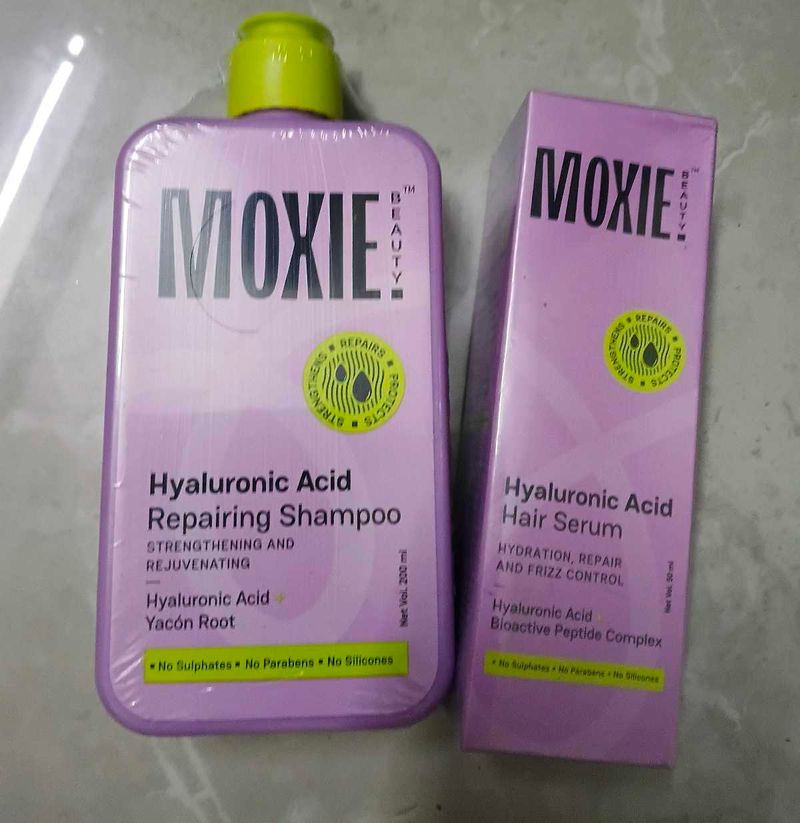 Moxie Hyaluronic Acid Shampoo &amp; Serum Set