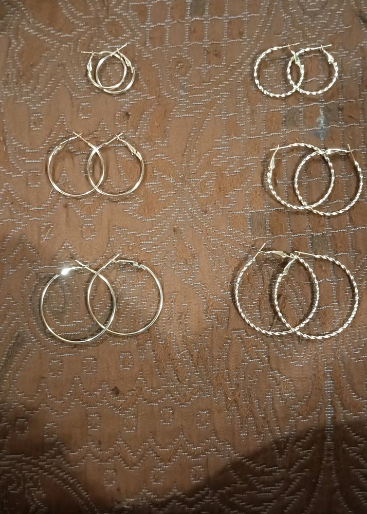 Urbanic Gold Hoops Set