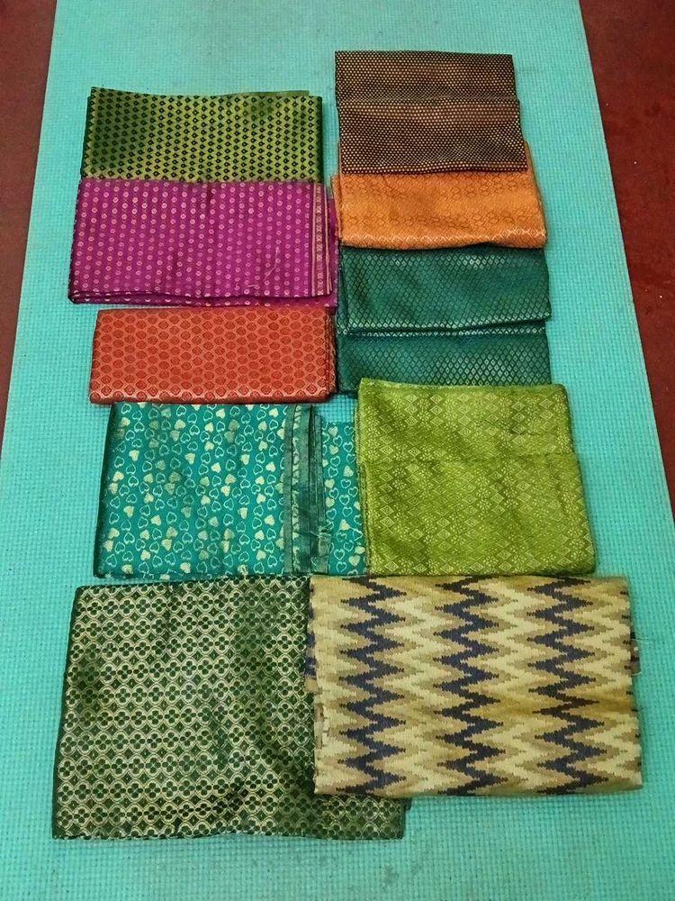 Blouse fabrics (10 pieces)