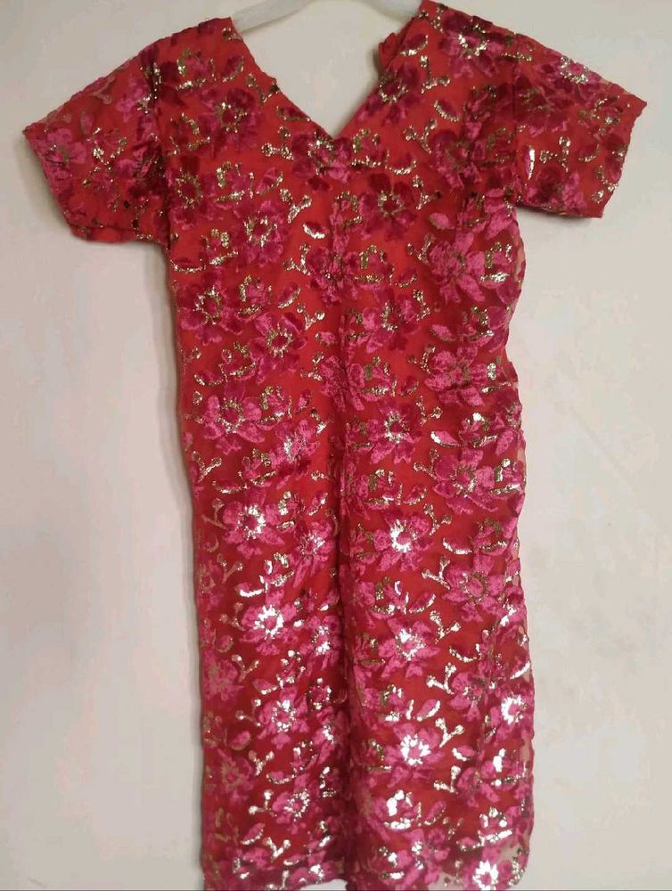beautiful  kurti with salwar dupatta 💞